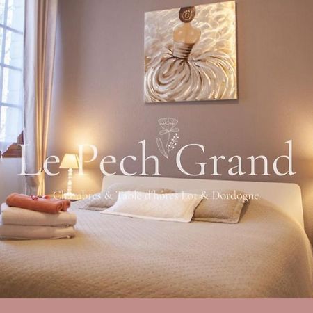 Chambres & Tables D'Hotes Le Pech Grand Saint-Sozy Exteriör bild