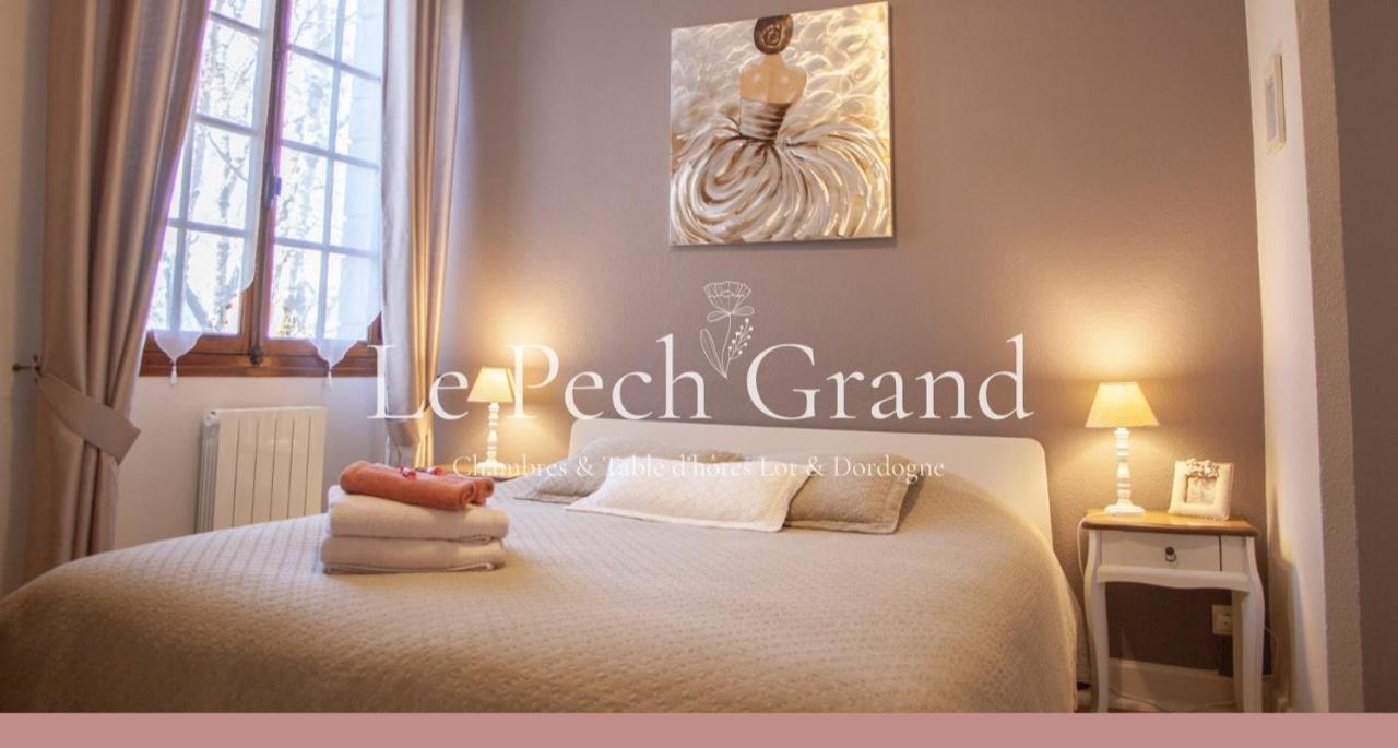 Chambres & Tables D'Hotes Le Pech Grand Saint-Sozy Exteriör bild
